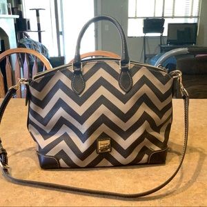 Dooney and Bourke Chevron purse